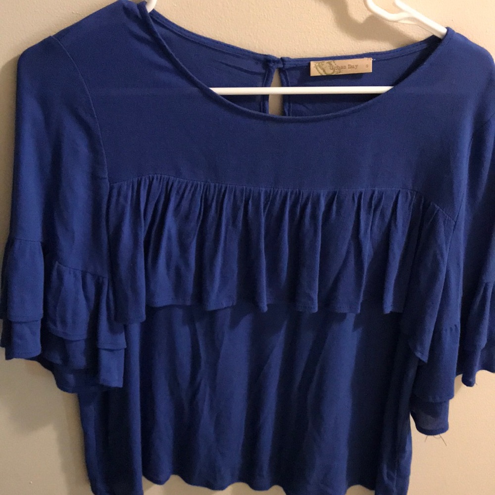 Ruffle Blue - Picture 4 of 4